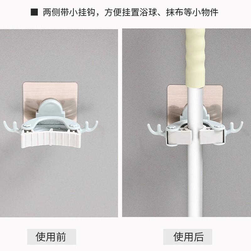 新款拖把架免打洞 浴室衛浴間 掃把掛夾置物夾掛夾 無痕掛架 拖把架 拖把掛架 拖把架掛勾 無痕掛勾 無痕拖把架-細節圖5