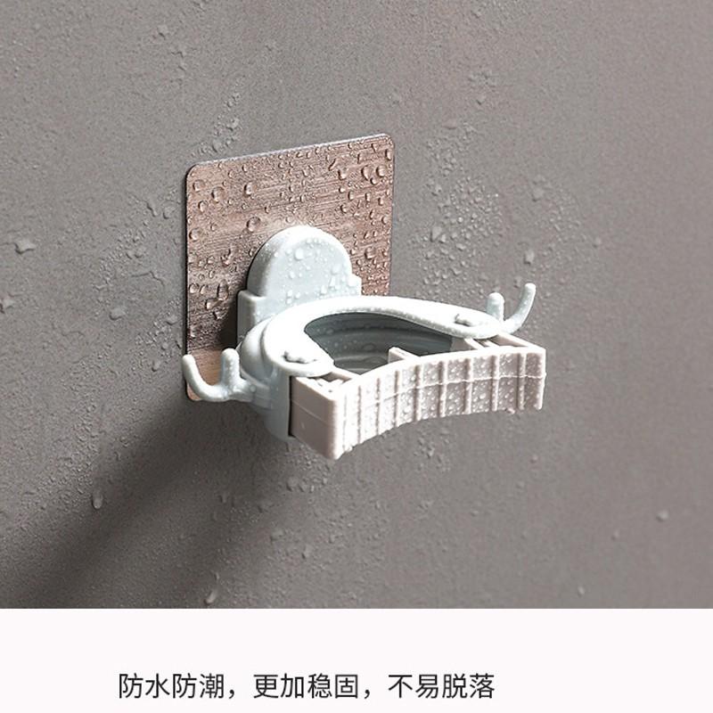 新款拖把架免打洞 浴室衛浴間 掃把掛夾置物夾掛夾 無痕掛架 拖把架 拖把掛架 拖把架掛勾 無痕掛勾 無痕拖把架-細節圖8