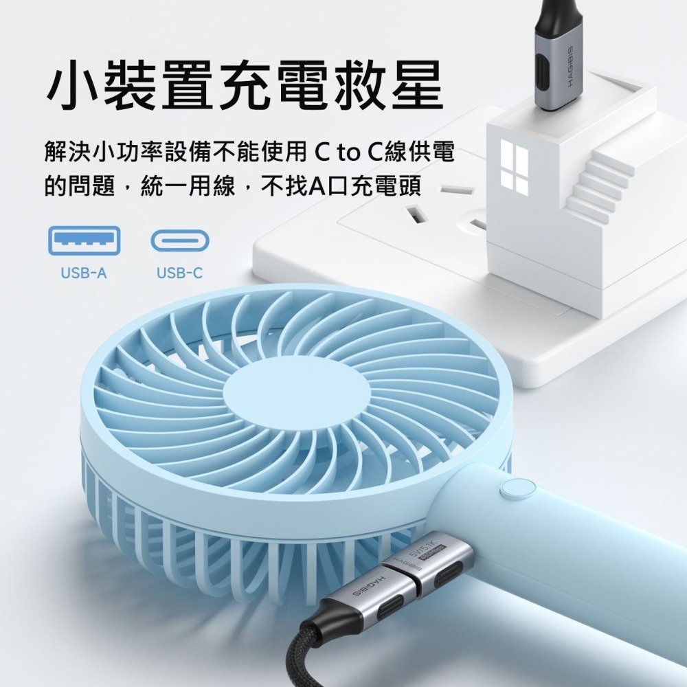 Type-C 轉接頭 5.1K 下拉電阻 C to C 充電救星 支援 PD 快充線 適用 電風扇 數據傳輸 轉換頭-細節圖4