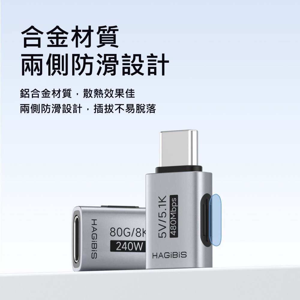 Type-C 轉接頭 5.1K 下拉電阻 C to C 充電救星 支援 PD 快充線 適用 電風扇 數據傳輸 轉換頭-細節圖7