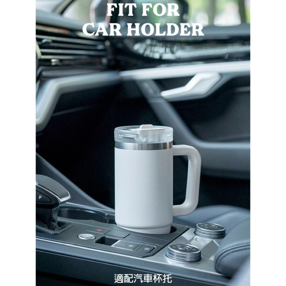 1200ML巨無霸不鏽鋼保溫杯｜雙層真空保冰｜一鍵開蓋防漏｜居家車用｜吸管直飲兩用｜16色可選-細節圖10