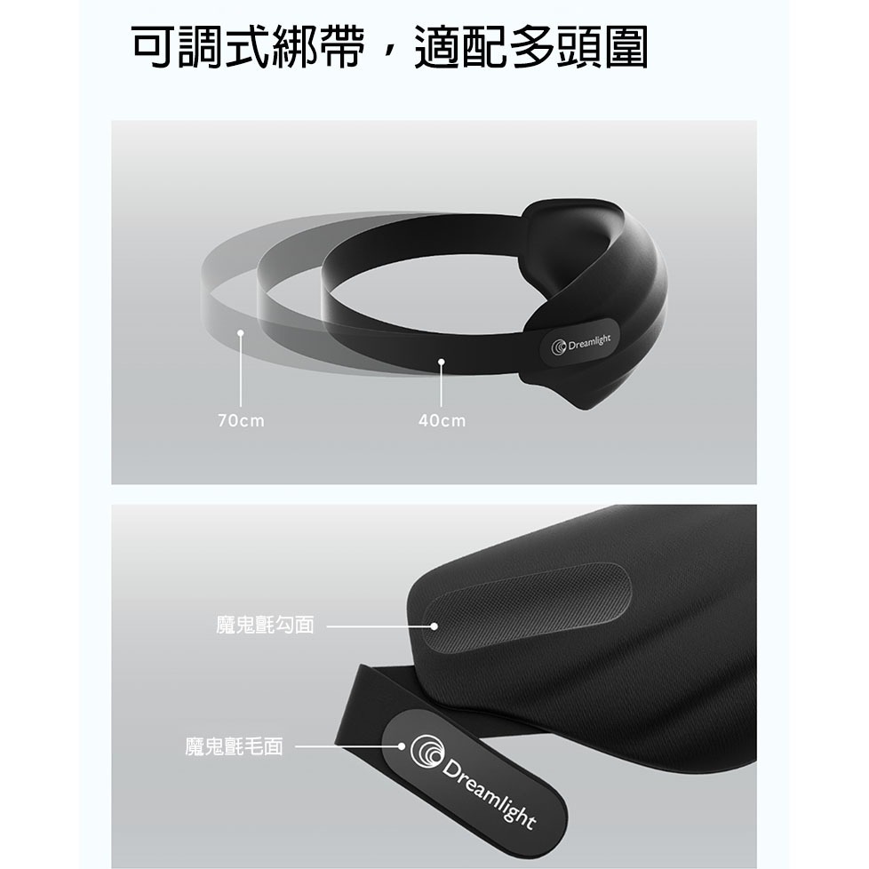 全黑遮光睡眠眼罩 氣囊3D立體設計 不壓眼透氣可水洗 午休旅行助眠眼罩 男女通用-細節圖9