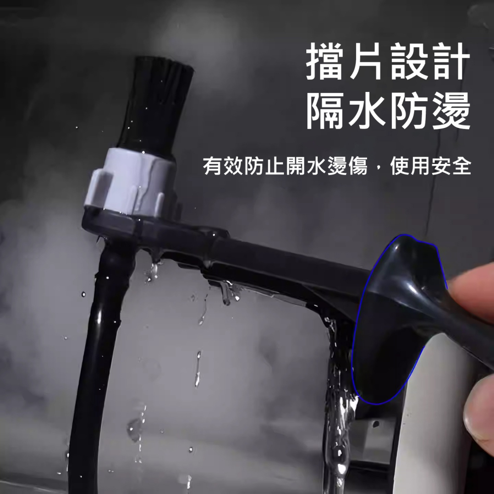 咖啡機 蒸氣 清潔刷 義式 萃取頭 清潔 除油垢 防燙 擋片 高溫 PBT 刷毛 可拆卸 握感佳 咖啡吧台工具-細節圖4