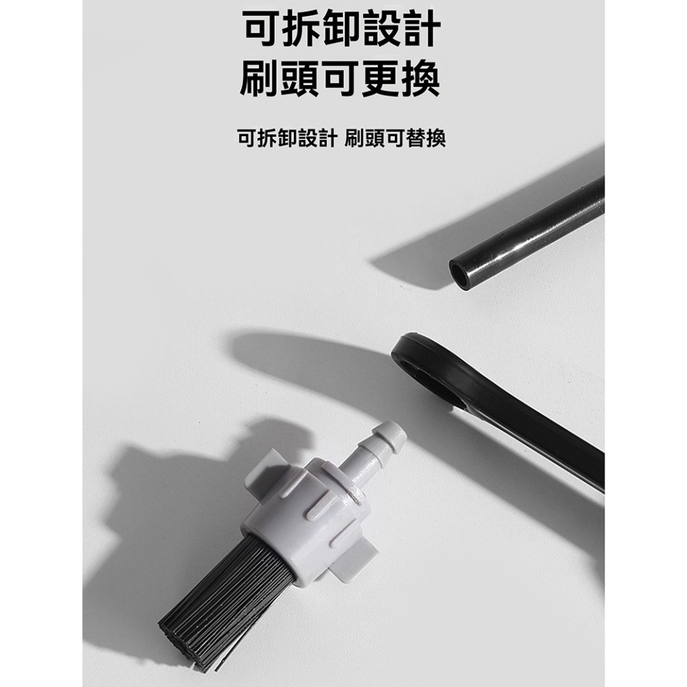 咖啡機 蒸氣 清潔刷 義式 萃取頭 清潔 除油垢 防燙 擋片 高溫 PBT 刷毛 可拆卸 握感佳 咖啡吧台工具-細節圖7
