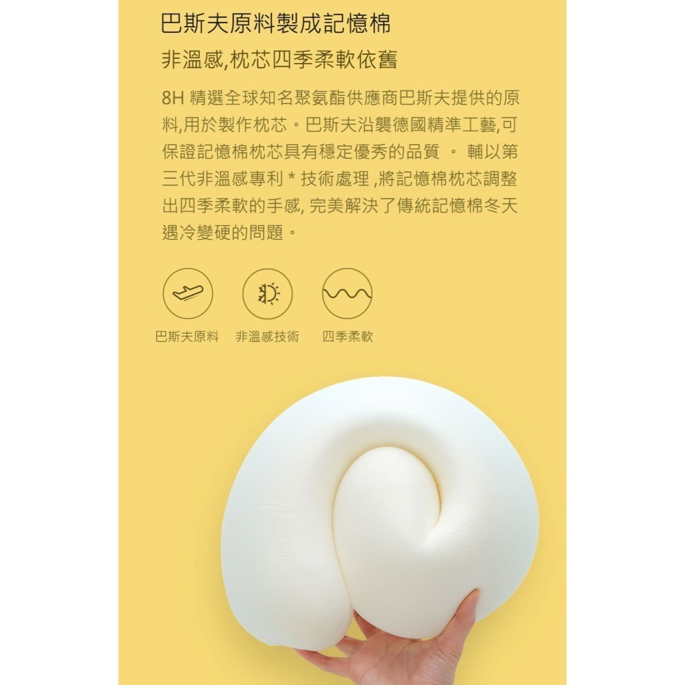 U型枕 記憶棉護頸枕 飛機枕 旅行枕 汽車靠枕 辦公室午睡神器 人體工學 頸椎支撐頭枕 可調式U枕-細節圖5