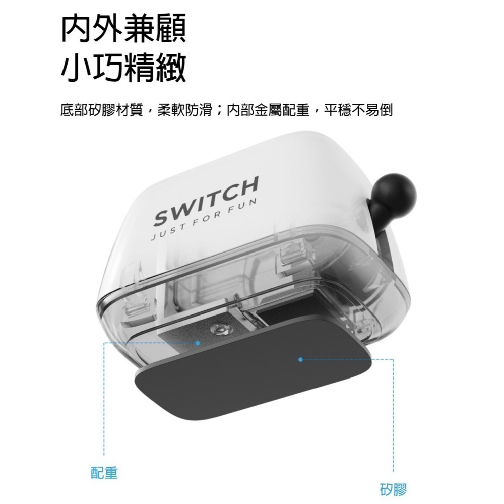 Switch卡帶收納盒 吐司機造型 NS遊戲卡盒 OLED卡槽 收納保護盒 趣味配件 卡片收納盒-細節圖4