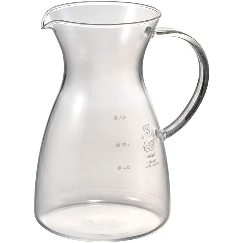 Hario HCD-600T 玻璃咖啡壺 耐熱玻璃咖啡壺 600ml 手沖咖啡分享壺 醒酒器 伺服壺 可洗碗機 透明玻璃-細節圖4