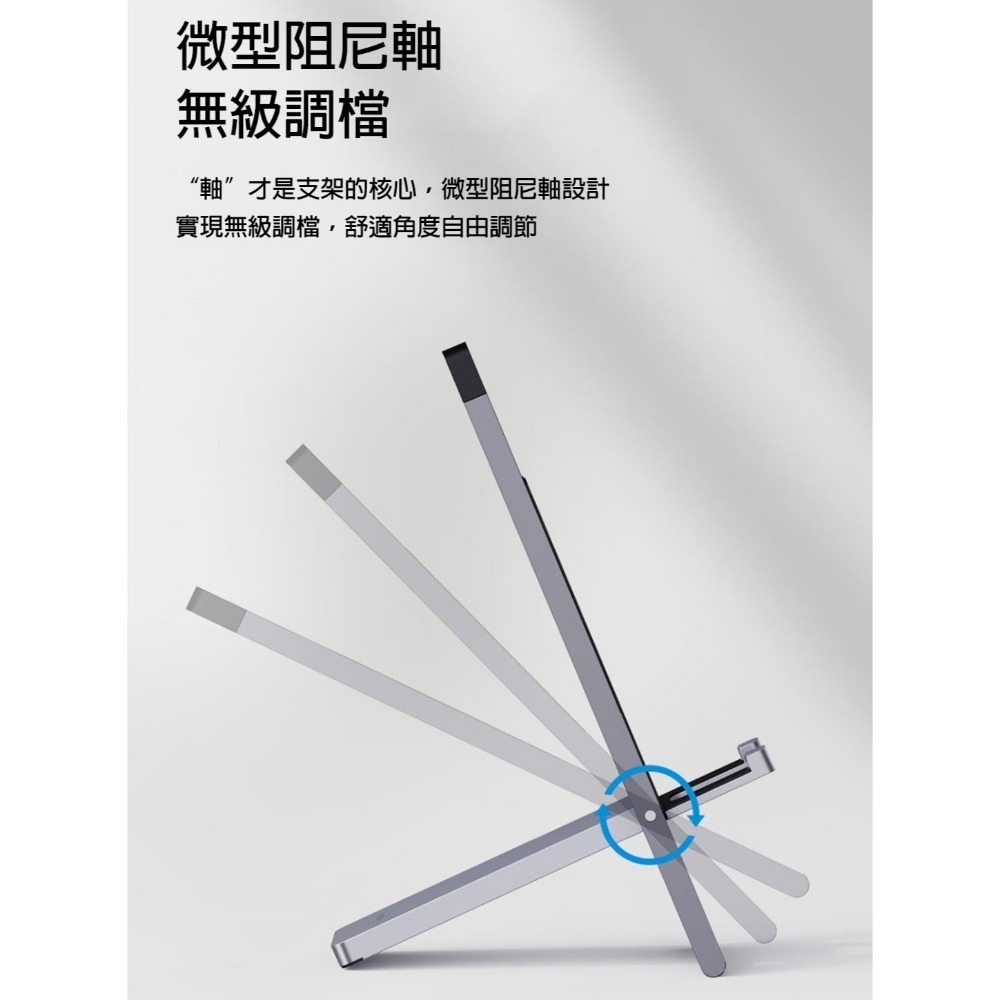 五合一手機支架｜多功能折疊金屬懶人架｜卡片式便攜｜桌面直播追劇神器｜無段調節｜附開瓶開箱工具-細節圖2