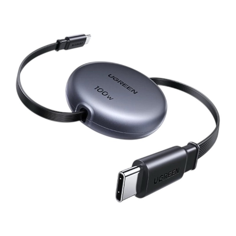 PD100W雙C伸縮充電線 1米 四檔調節 快充傳輸線 Type-C to Type-C 適用手機平板筆電車載-規格圖11