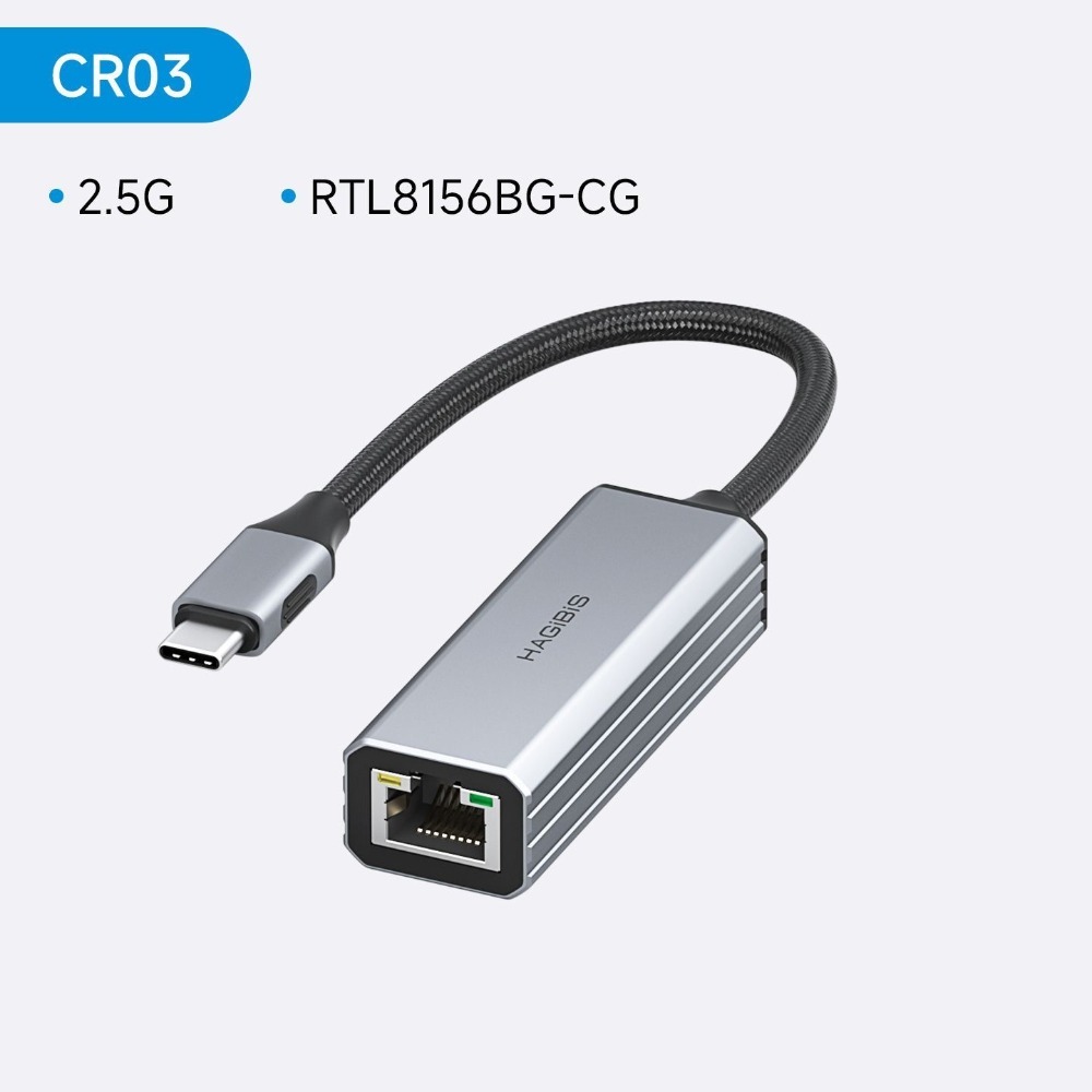 Type-C轉網口外接網路卡 2.5G千兆網線轉接頭 RJ45乙太網路轉換器 支援PD100W充電 筆電手機平板通用-規格圖8