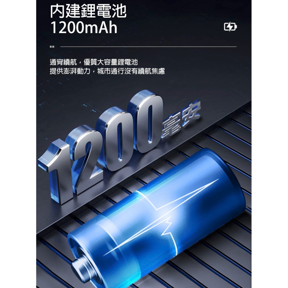 夜騎必備！太陽能充電腳踏車燈 高亮度自行車前燈 智慧電量顯示 騎行照明裝備-細節圖5