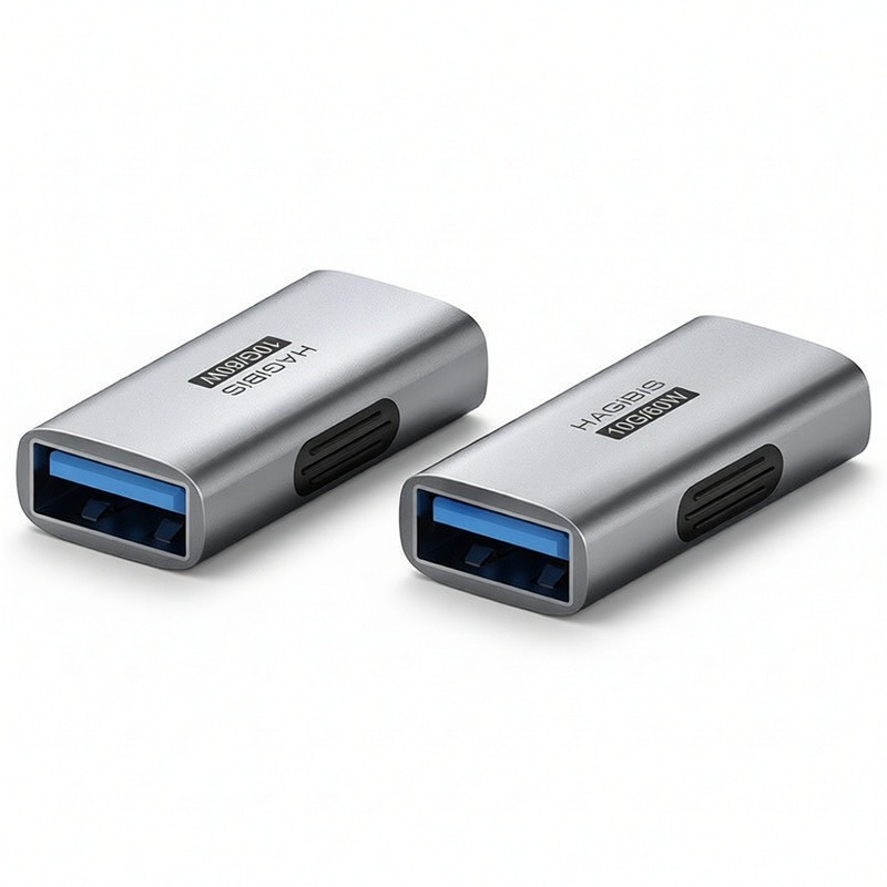 USB轉接頭 Type-C轉USB 3.2 10Gbps 60W快充 母轉母延長轉接器 筆電手機鍵盤滑鼠通用 OTG-細節圖11