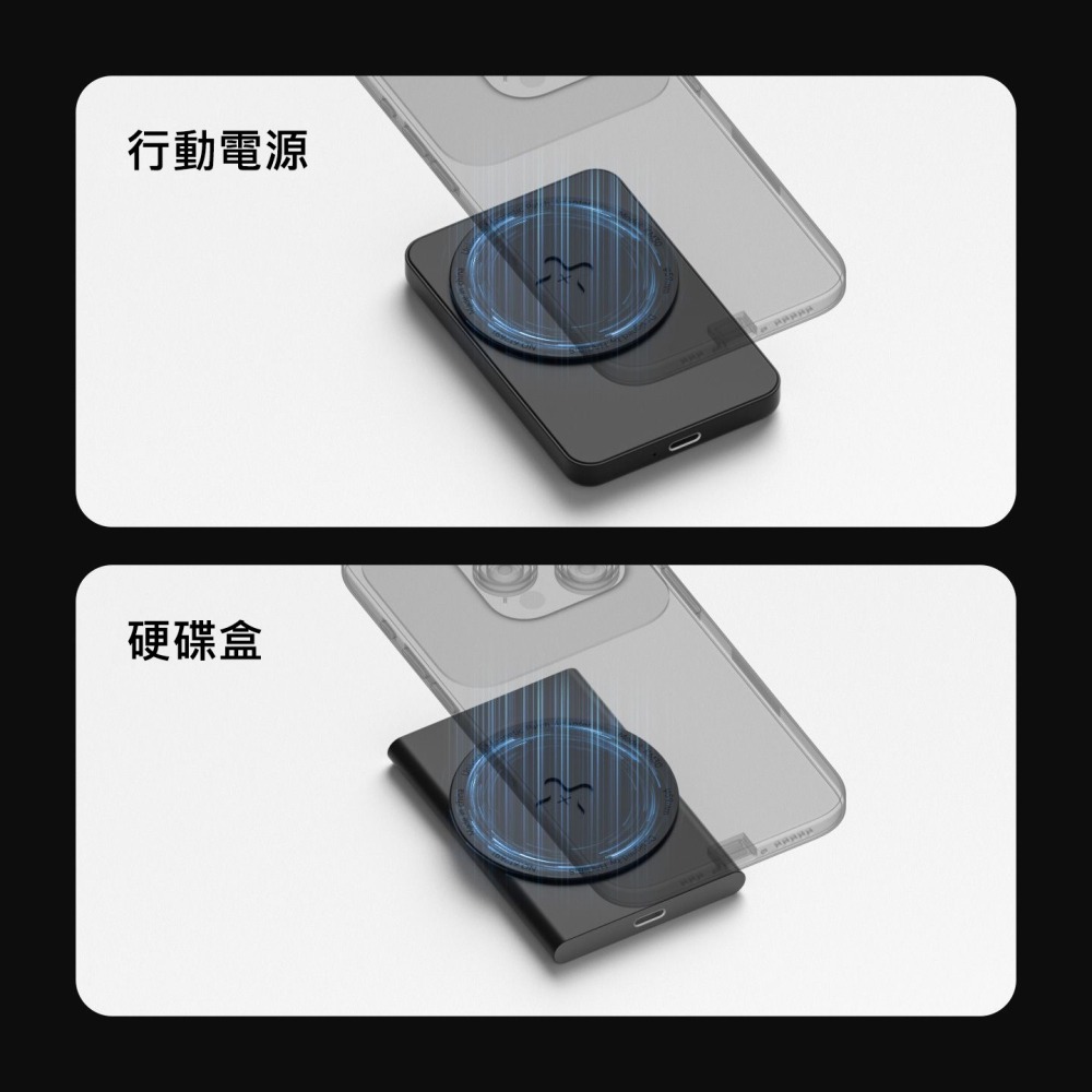 MagSafe磁吸貼片 磁吸改造神器 引磁片 強力磁鐵 3M背膠 適用行動電源 硬碟盒 小尾巴 手機散熱背夾 磁吸擴充圈-細節圖3