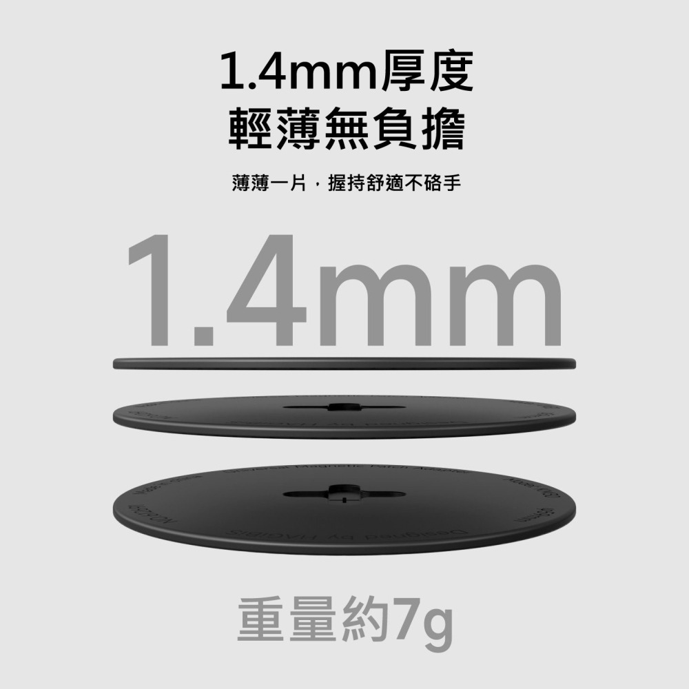 MagSafe磁吸貼片 磁吸改造神器 引磁片 強力磁鐵 3M背膠 適用行動電源 硬碟盒 小尾巴 手機散熱背夾 磁吸擴充圈-細節圖5