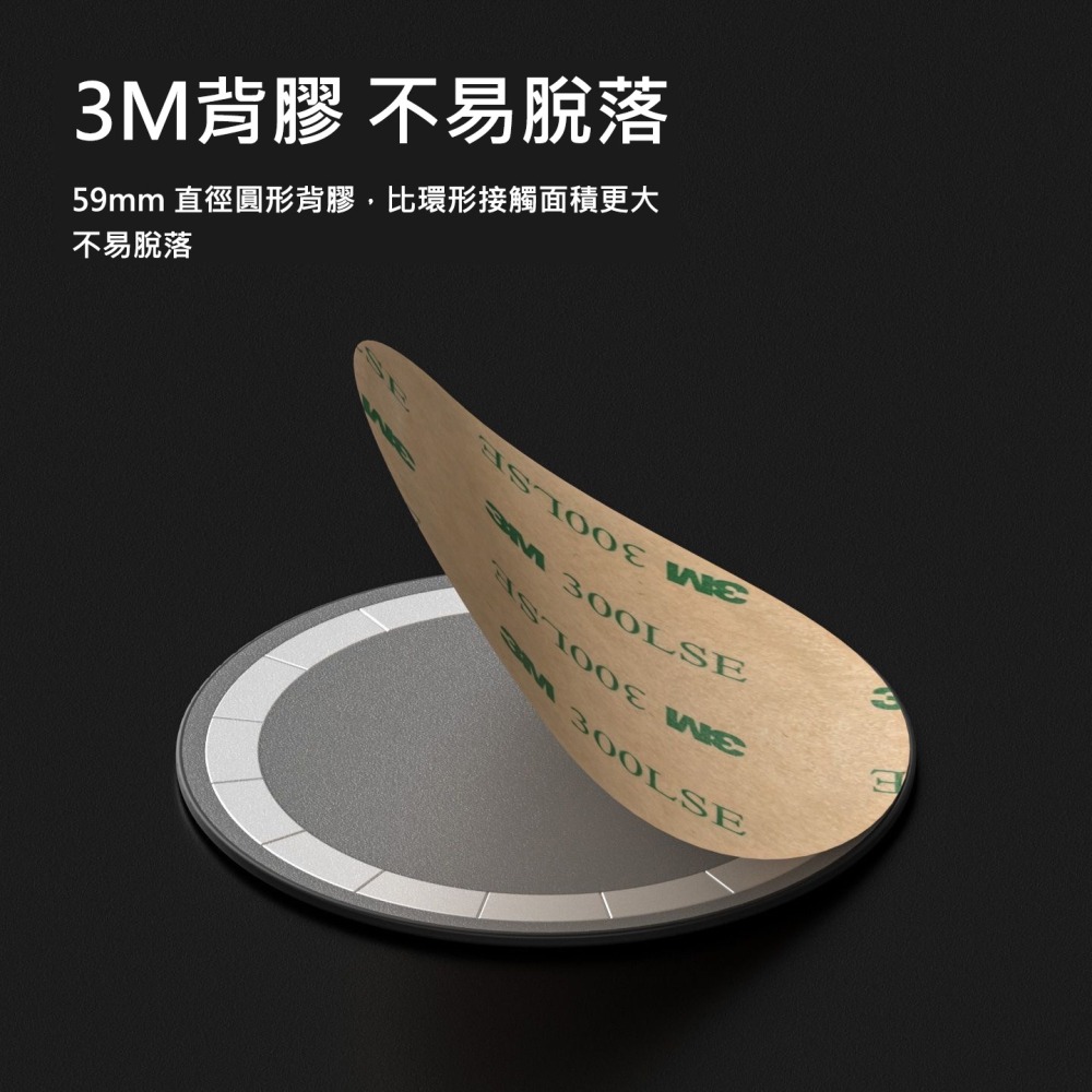 MagSafe磁吸貼片 磁吸改造神器 引磁片 強力磁鐵 3M背膠 適用行動電源 硬碟盒 小尾巴 手機散熱背夾 磁吸擴充圈-細節圖8