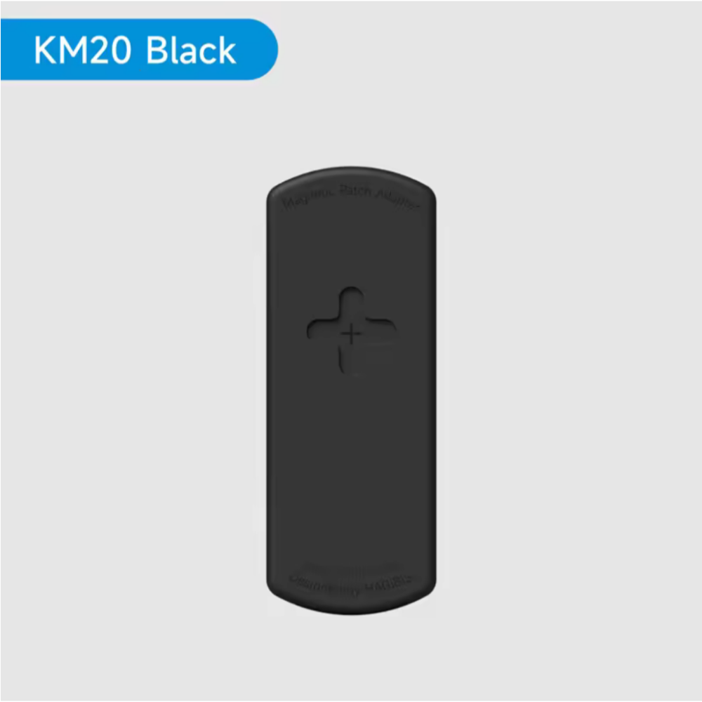 KM20磁吸補丁-長形黑色