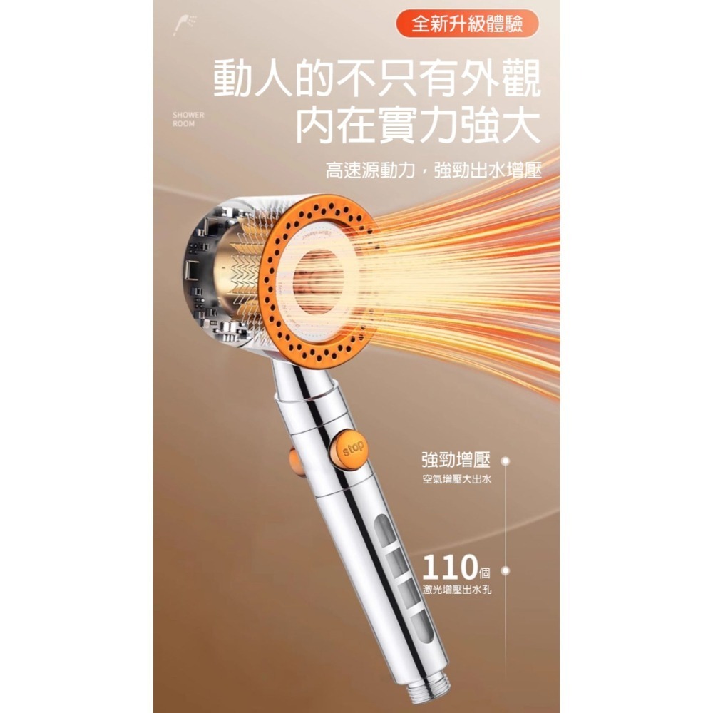 蓮蓬頭 噴頭 花灑 增壓蓮蓬頭 蓮蓬頭組 加壓蓮蓬頭 花灑蓮蓬頭 蓮蓬頭架 馬桶沖洗器 霧化噴頭 淋浴花灑 浴室用品-細節圖6