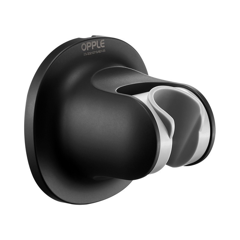 免打孔蓮蓬頭底座（黑色）