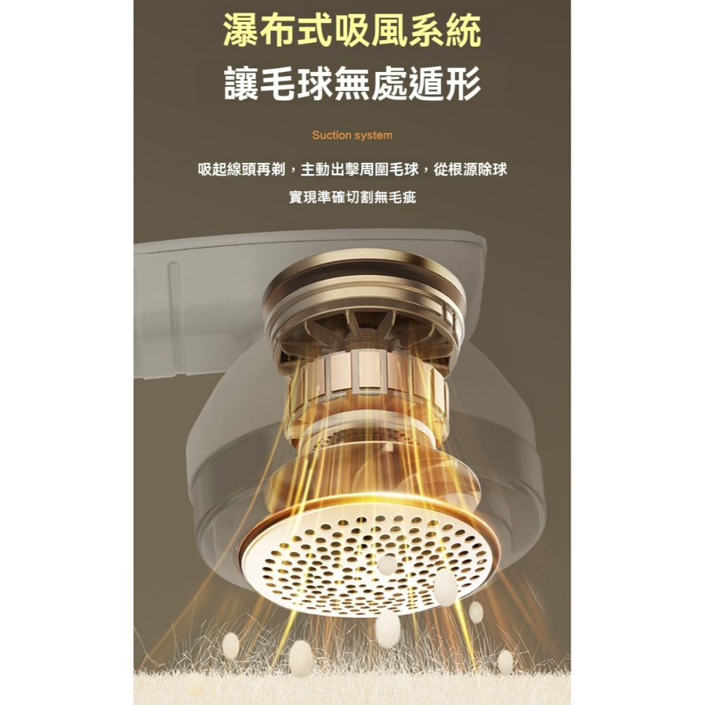 【升級6葉刀頭】數顯除毛球機 USB充電式 強力去毛球 不傷衣 衣服起球修剪器 剃毛刀 附刀頭-細節圖5
