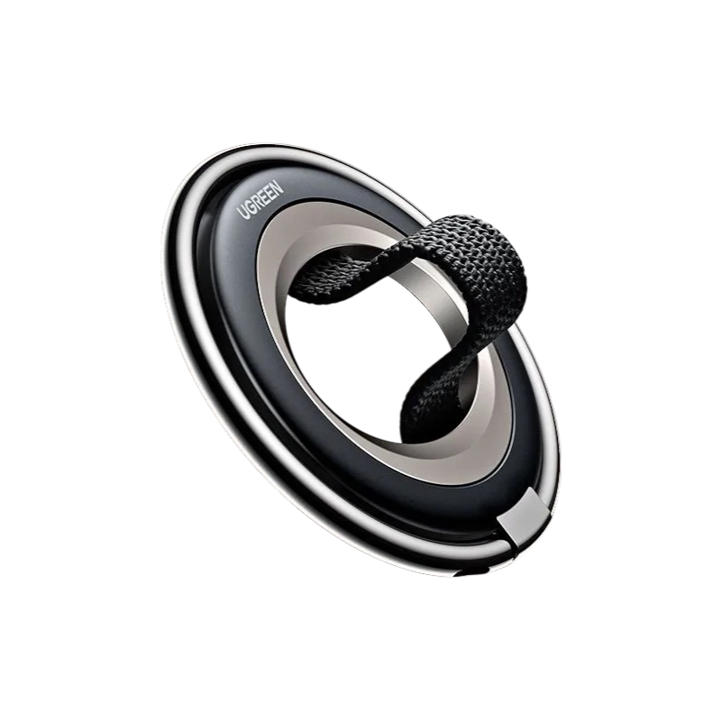 【創新彈力繩】磁吸手機支架 Magsafe指環扣 N58強磁吸附 360°旋轉 鋅合金摺疊支架 舒適不勒手 附引磁片-細節圖11