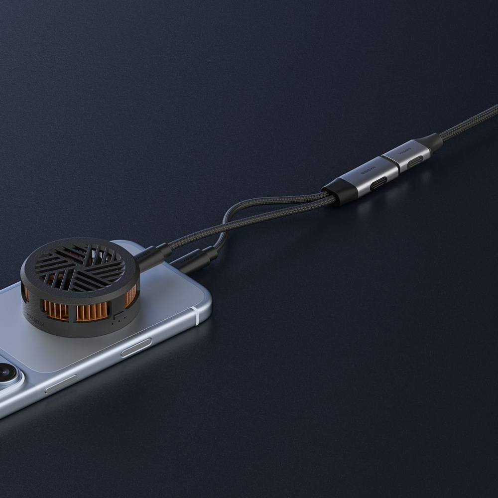 Type-C一分二充電線 雙USB-C母口轉接頭 5.1K下拉電阻 15W 適用iPhone18 車載行車記錄器-細節圖5