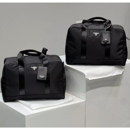 男女款行李袋 PRADA包包 超大容量旅行包 運動包 訓練健身包 普拉達斜背包 單肩包 側背包 商務出差背包 手提袋 多