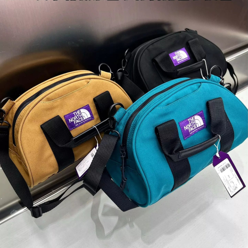 The North Face背包包包 TNF紫標保齡球包 男女款斜背包 手提袋 4L單肩包 側背包 休閒包 時尚百搭運動