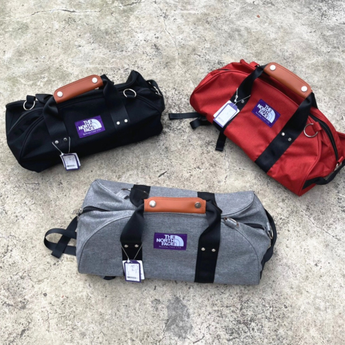The North Face雙肩包 男女款經典紫標3WayDuffleBag多功能多用途背包 17L手提袋 大容量多隔層