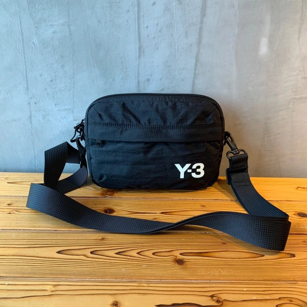 Y-3 SLING BAG 山本耀司背包 男女休閑運動腰包 單肩斜背包 男生胸包 機能百變可拆卸背包 Y3胸包腰包 男包-細節圖6