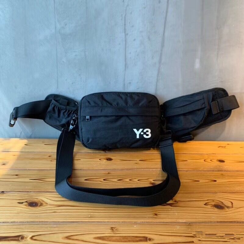 Y-3 SLING BAG 山本耀司背包 男女休閑運動腰包 單肩斜背包 男生胸包 機能百變可拆卸背包 Y3胸包腰包 男包-細節圖11