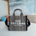 Marc jacobs馬克雅克布包包 MJ包包 男女款大小號迷你號托特包 TOTE Monogram單肩包字母提花手提袋-規格圖10