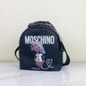 Moschino莫斯奇諾雙肩包 大小號雙肩後背包 老鼠泰迪熊印花背包 時尚百搭通勤側背包 大容量媽咪背包 商務通勤女包-規格圖9