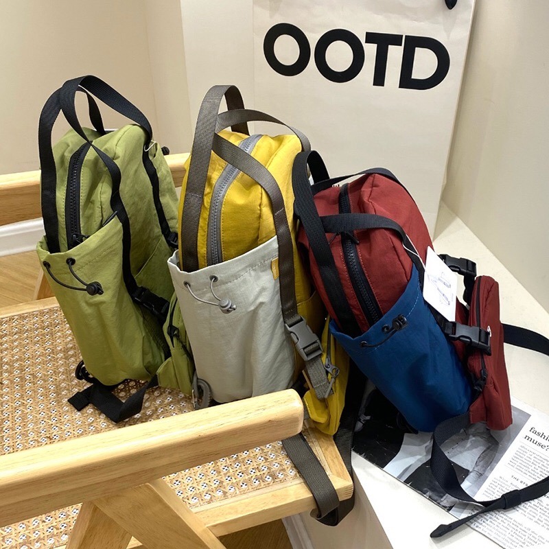 lululemon露露檸檬多功能單肩手提袋 女生健身瑜伽包 Pack and Go運動雙肩包 7L小號背包女 時尚通勤包-細節圖6