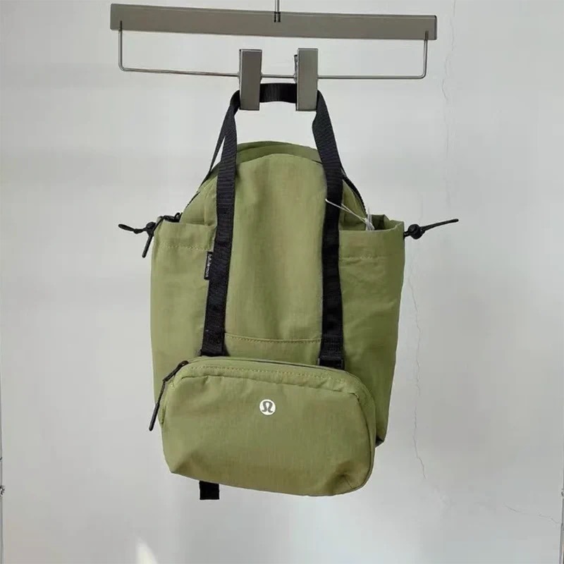 lululemon露露檸檬多功能單肩手提袋 女生健身瑜伽包 Pack and Go運動雙肩包 7L小號背包女 時尚通勤包-細節圖8