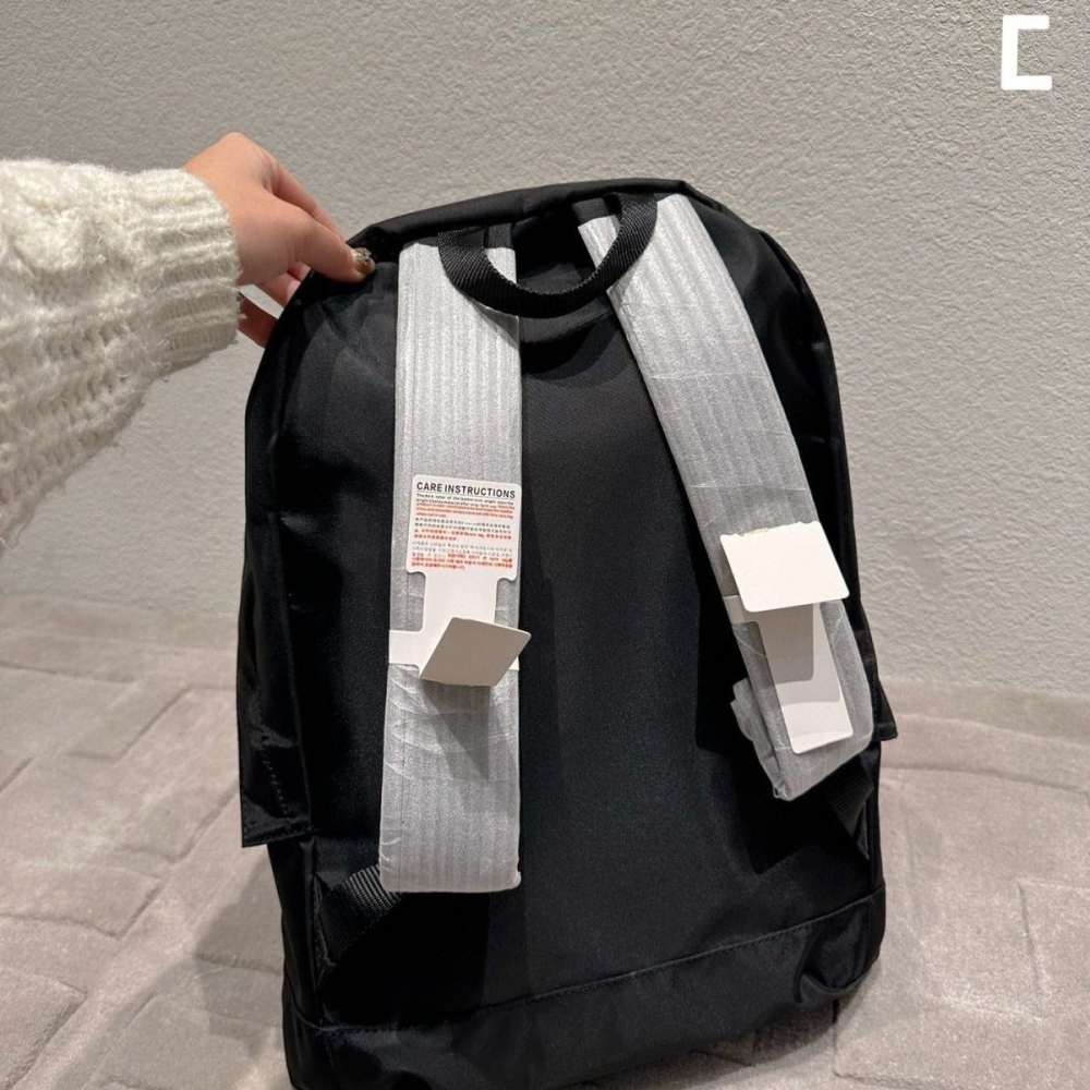 巴黎世家雙肩背包 BALENCIAGA背包 男女通用款後背包 復古刺繡尼龍雙肩包 B家休閒背包 運動背包 大容量學生書包-細節圖5