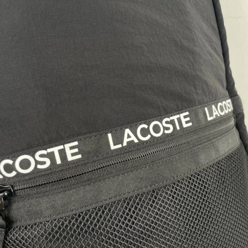 Lacoste雙肩包 法國鱷魚背包 NU3801UH男生雙肩包 休閒通勤後背包 大容量電腦包 多隔層學生書包 女生雙肩背-細節圖9