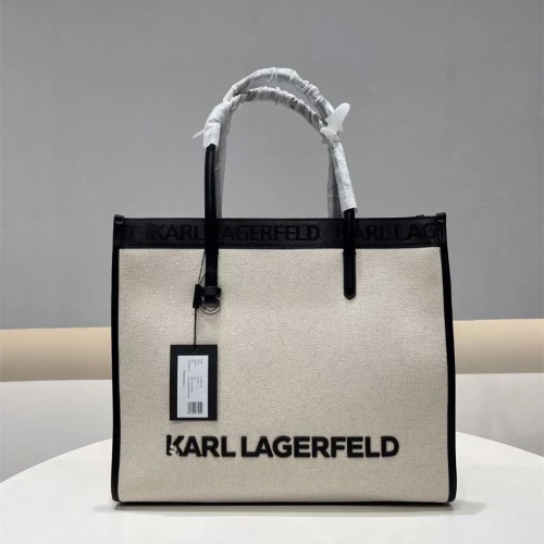 KARL LAGERFELD包包 女生單肩包 男女款托特包 明星同款包包 宋祖兒同款手提袋 媽咪包 出差旅行包 大號大方