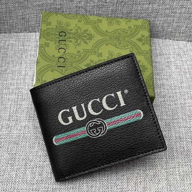 GUCCI皮夾 古馳錢夾 男女通用皮夾 短夾 對折皮夾 零錢袋 信用卡卡包 多卡位錢夾 雙G拉鏈錢包 手拿包 Matel-細節圖2