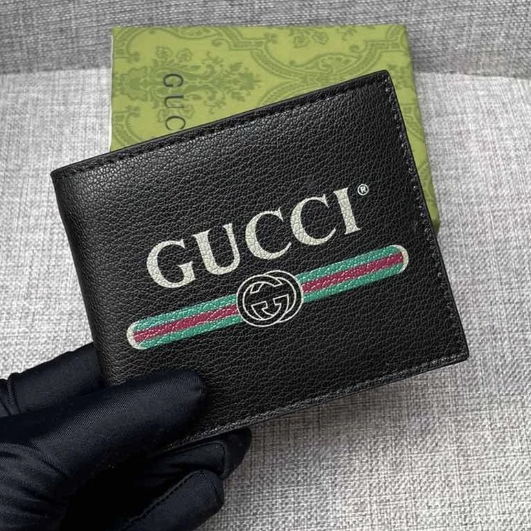 GUCCI皮夾 古馳錢夾 男女通用皮夾 短夾 對折皮夾 零錢袋 信用卡卡包 多卡位錢夾 雙G拉鏈錢包 手拿包 Matel-細節圖3