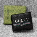 GUCCI皮夾 古馳錢夾 男女通用皮夾 短夾 對折皮夾 零錢袋 信用卡卡包 多卡位錢夾 雙G拉鏈錢包 手拿包 Matel-規格圖8