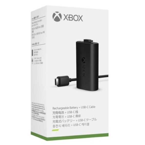 【梓萌電玩】官方原裝正品原廠充電套件 Xbox One 手把 電池 充電電池 附充電線XBOX同步充電 手把充電組-細節圖2