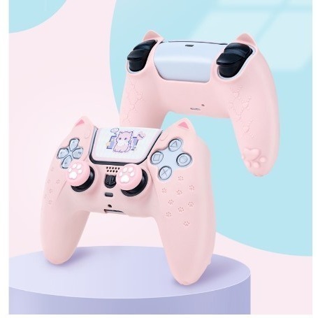 【梓萌電玩】 PS5 手把保護套 觸控貼 極想 手把套 柔軟矽膠 親膚手感 防汗止滑 台南電玩 佳里電玩-細節圖2