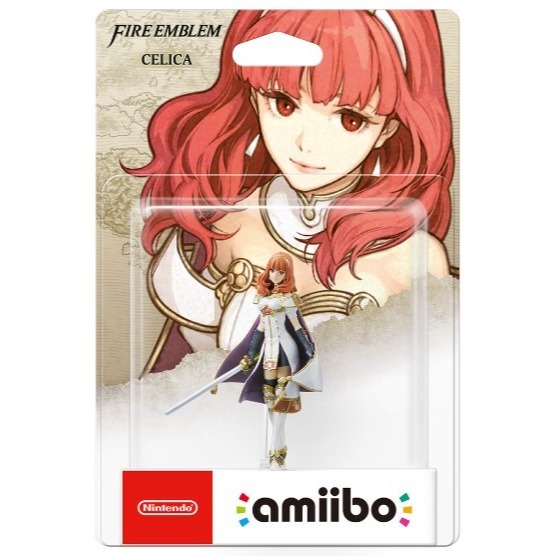 【梓萌電玩】全新任天堂明星 NFC 連動人偶玩具 amiibo, 賽莉卡 (聖火降魔錄系列) 台南電玩 佳里電玩-細節圖2