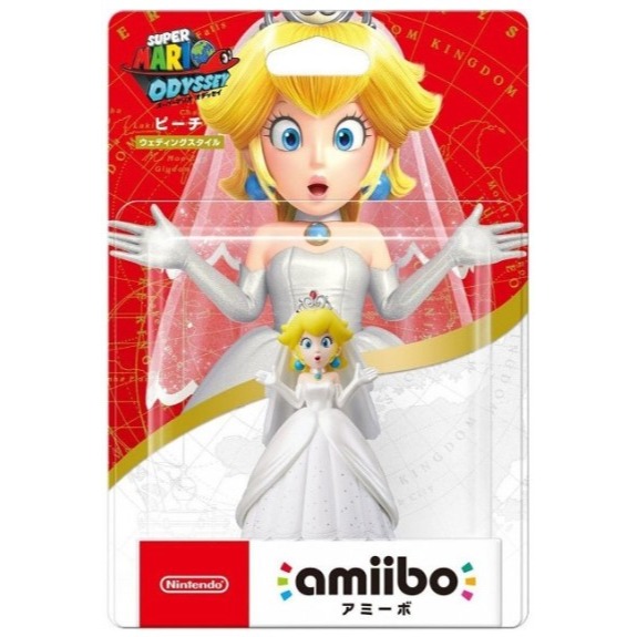 【梓萌電玩】台南佳里電玩 Switch NS 限量 婚禮系列 瑪利歐 amiibo 玩偶 公仔 NFC-細節圖2