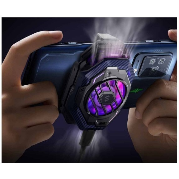 【梓萌電玩】散熱風扇 冰封制冷背夾3pro版 黑鯊 Black Shark 手機散熱器 追劇神器 手機不燙神器-細節圖3