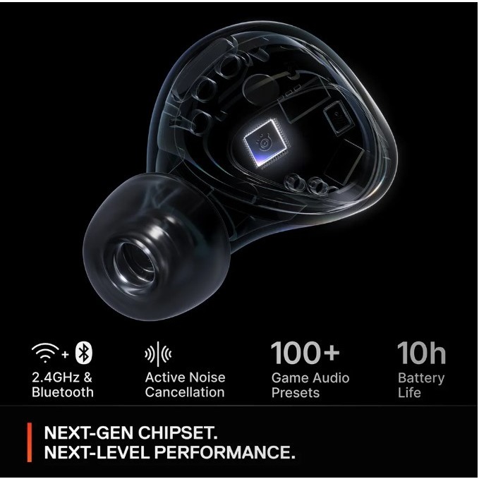 【梓萌電玩】 Steelseries 賽睿 Arctis GameBuds 真無線遊戲耳機 電競耳機 出清特價-細節圖5