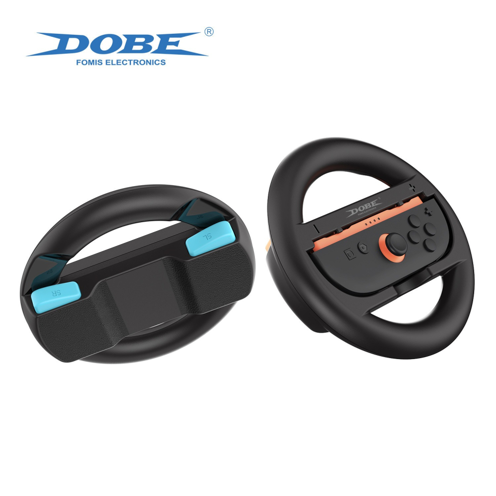 【梓萌電玩】 DOBE NS2 Joy-Con專用 手把遊戲方向盤 獨特握把設計 賽車方向盤 完美卡合 手持方向盤-細節圖2