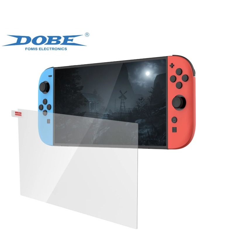 【梓萌電玩】DOBE NS2 HD主機鋼化膜 透明玻璃貼(高清版）9H  螢幕保護貼主機保護膜 TNS-3166 單片裝-細節圖7