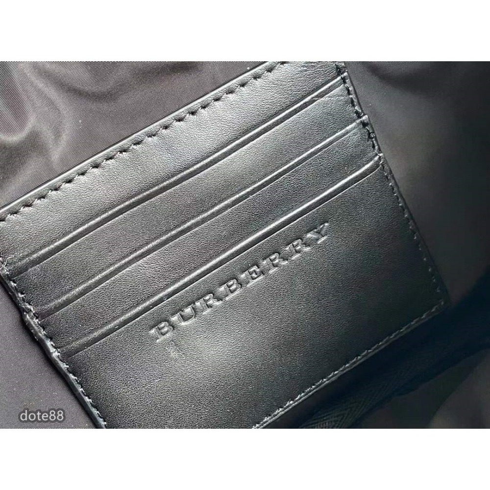 Burberry巴寶莉帆布格紋相機包男女都合適，肩帶可以調節的手感柔糯非常舒適超級耐用耐髒容量大包-細節圖8