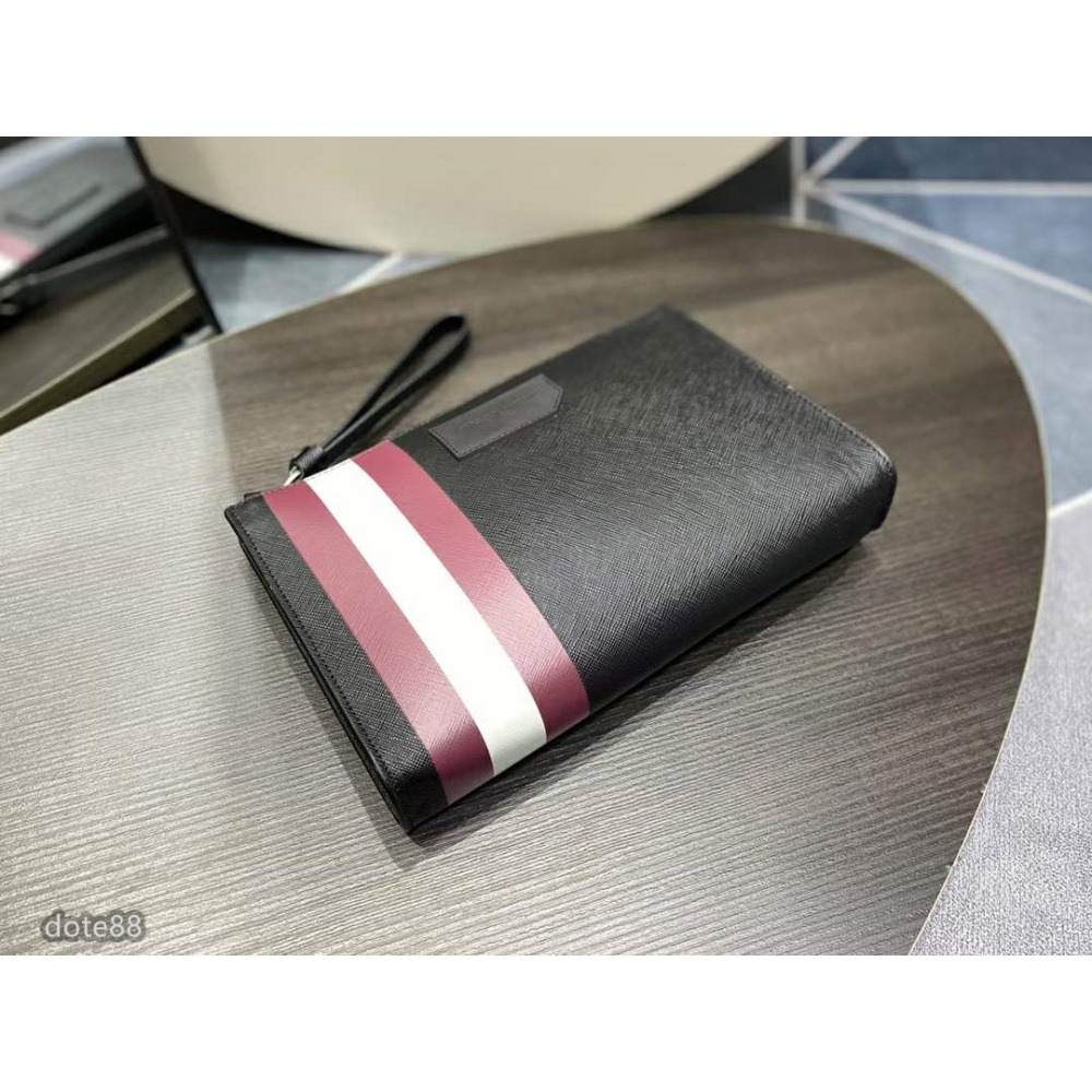 BALLY巴厘男士手拿包頭層牛皮製作定制五金配件拉鍊開合既方便實用又新增安全感整體簡潔大方可商務可休閒可手拎可手拿-細節圖5